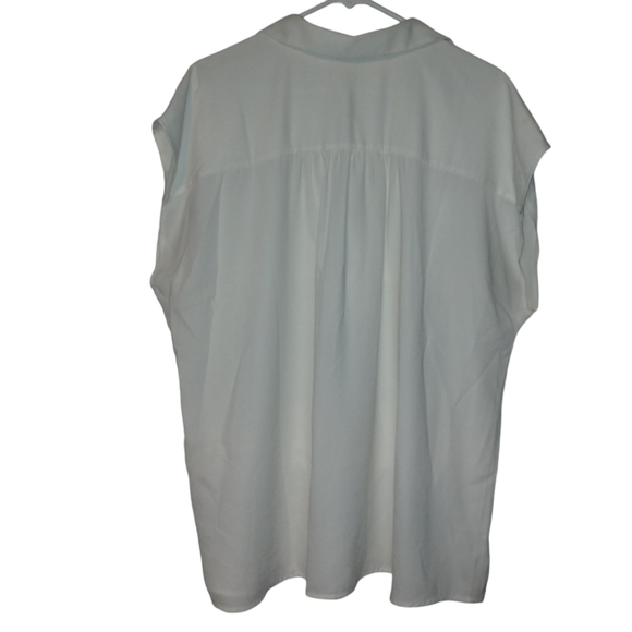 Roz&Ali Size 2X Sleeveless Blouse w/ Pockets - Picture 4 of 6